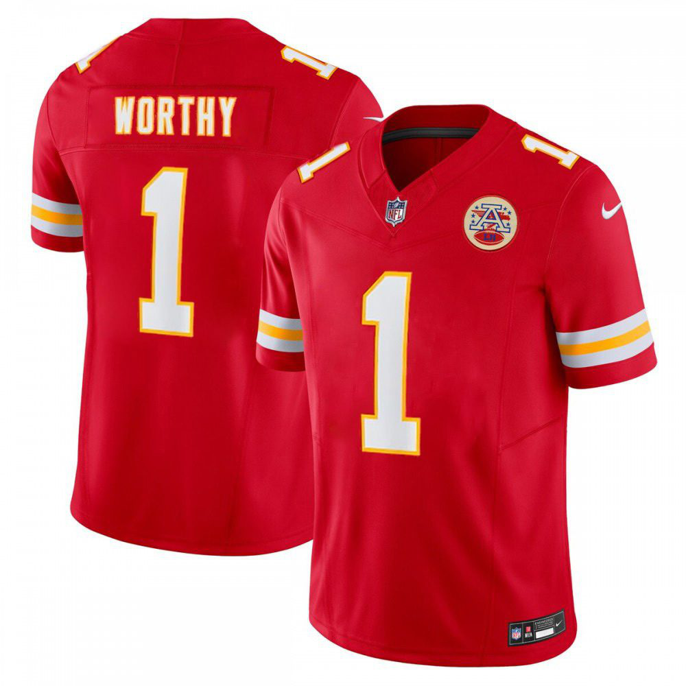 Xavier Worthy Kansas City Chiefs Nike Vapor F.U.S.E. Limited Jersey - Red-Profan Arena